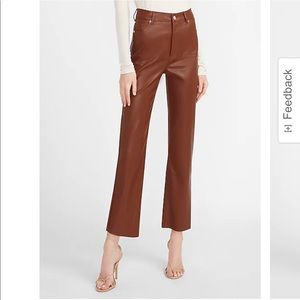 Vegan Leather Pants